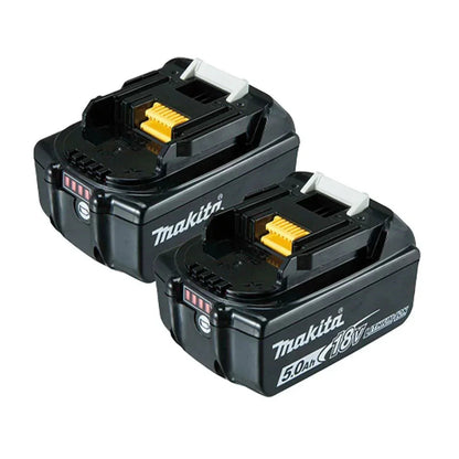 Makita BL1850B 18V LXT 5.0Ah Battery Pack – Twin Set
