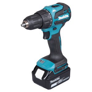 Makita DLX2537ST 18V LXT Brushless Twin Pack Kit – DHP485 Combi Drill + DTD153 Impact Driver, 2x 5.0Ah Batteries, Charger & Makpac Case